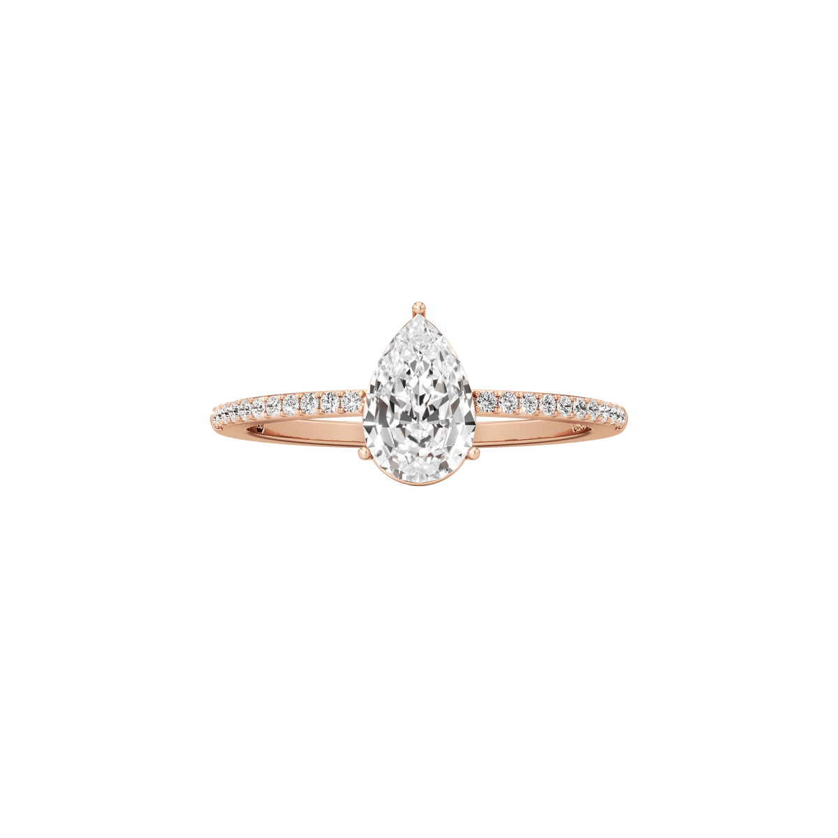 Tear dream pavé ring - Tear Dream Diamond Pavé Ring -  The Future Rocks -    6