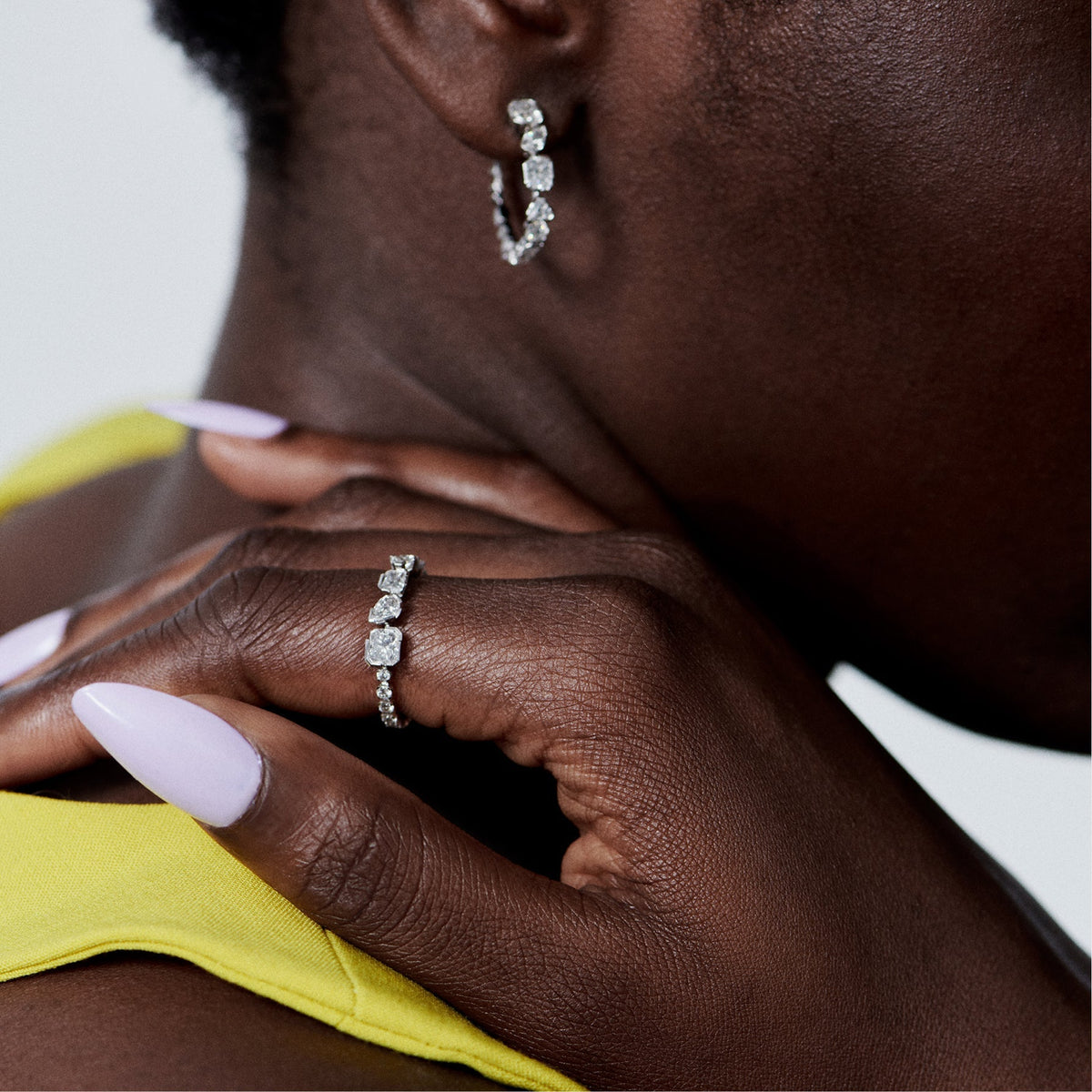 Meta eternity ring - Meta Lab-Grown Diamond Eternity Ring -  The Future Rocks -    4