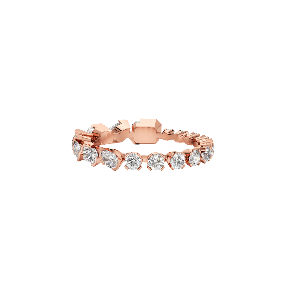 Meta eternity ring - Meta Lab-Grown Diamond Eternity Ring -  The Future Rocks -    14