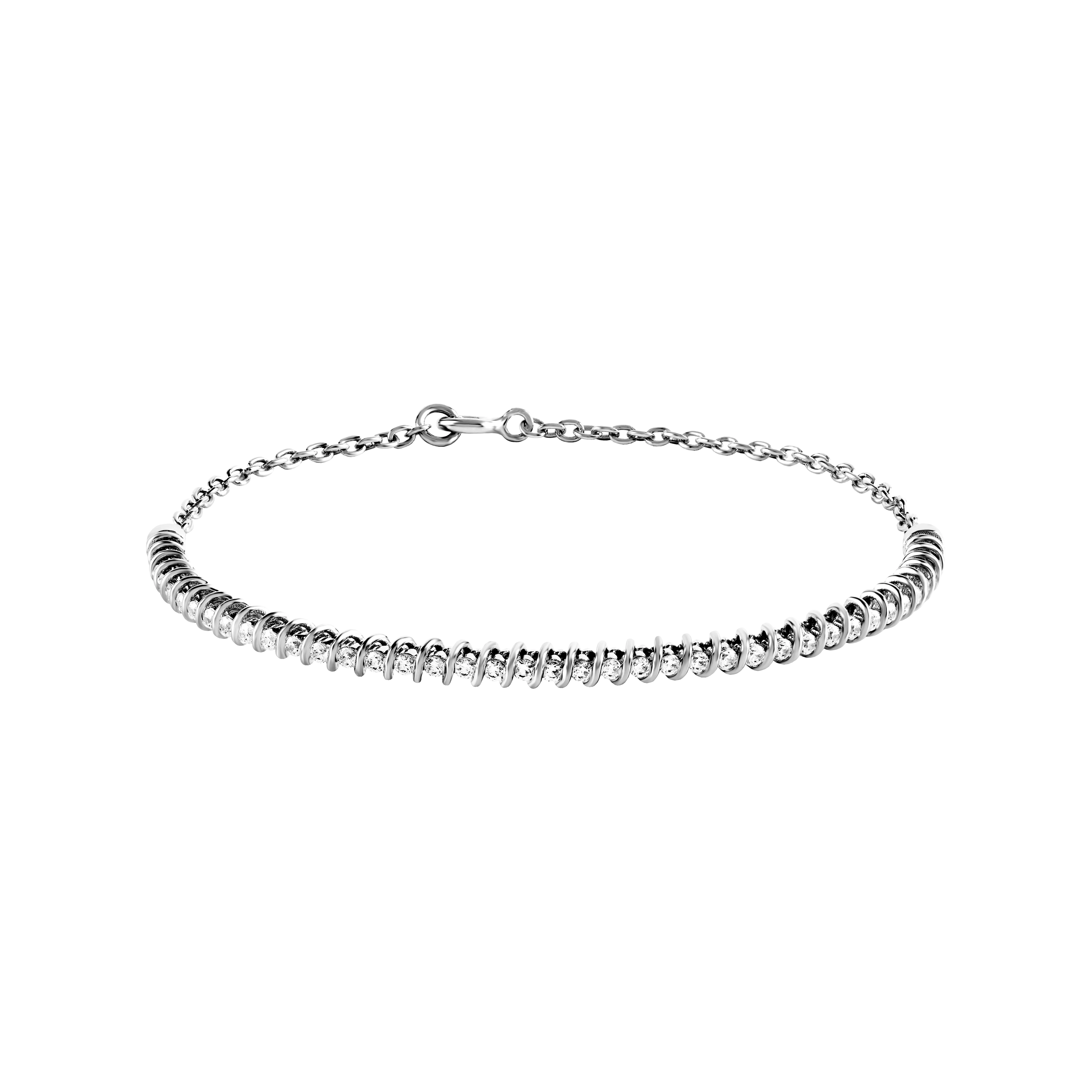 Mirage spiral bracelet