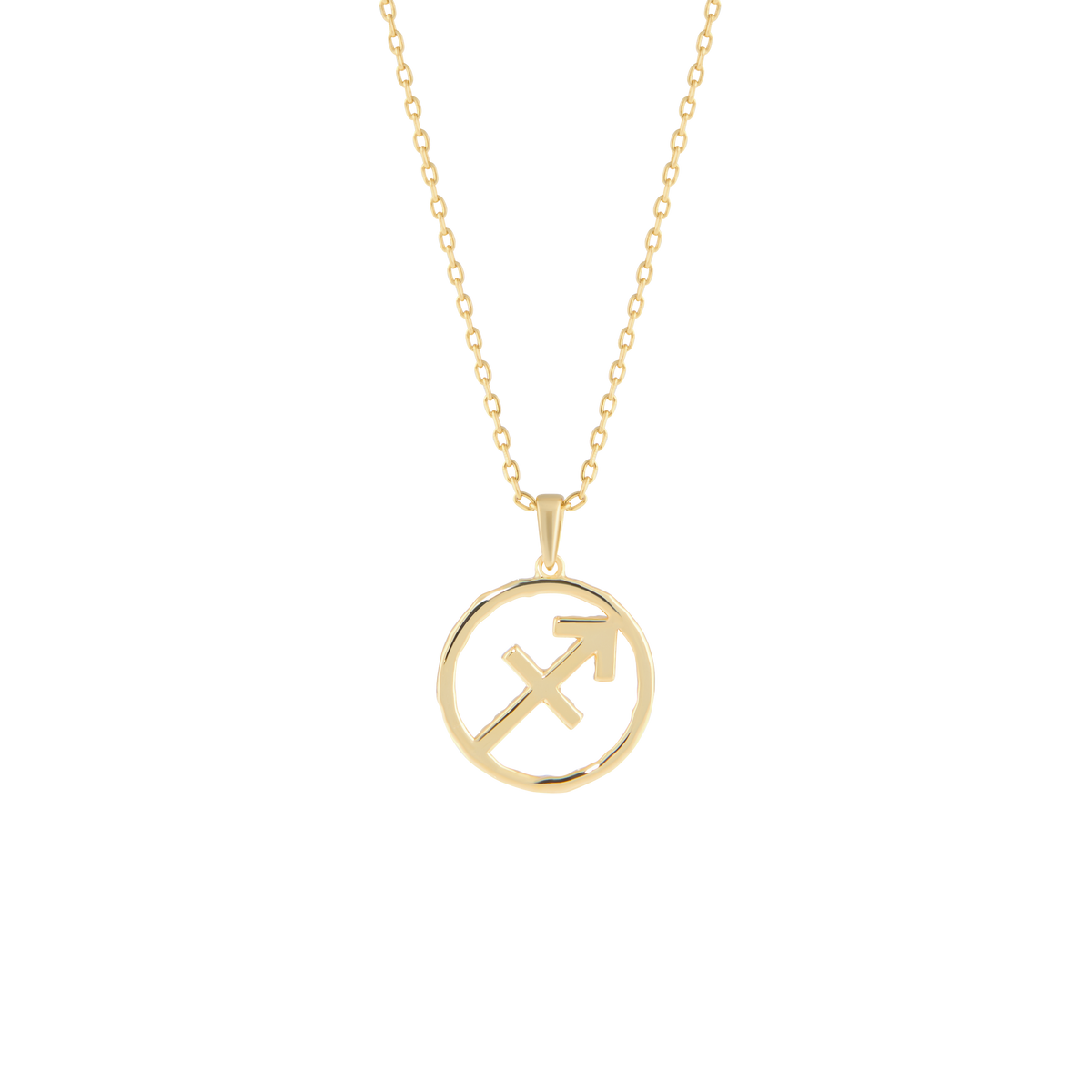 Sagittarius medallion pendant necklace - Sagittarius Zodiac Pendant Necklace -  The Future Rocks -    4