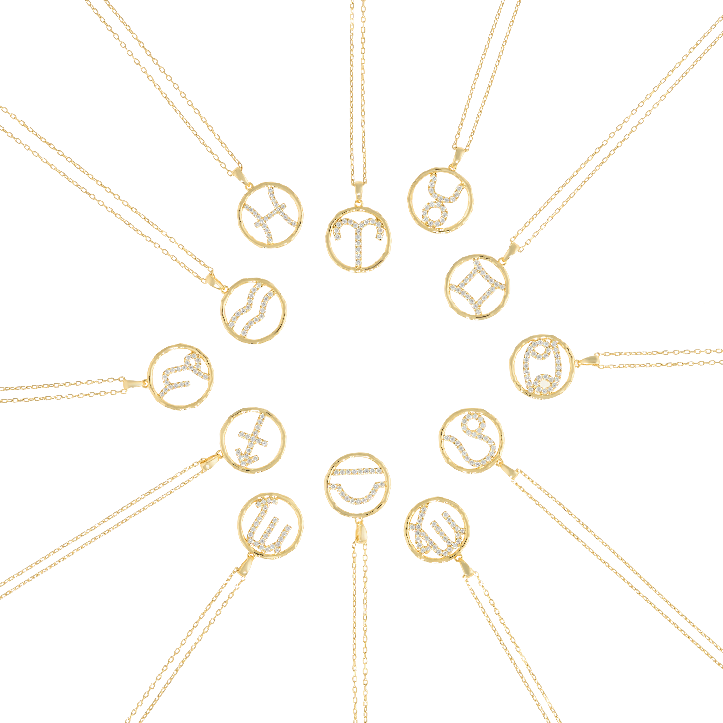  Virgo medallion pendant necklace - Virgo medallion pendant necklace -  The Future Rocks -    8 