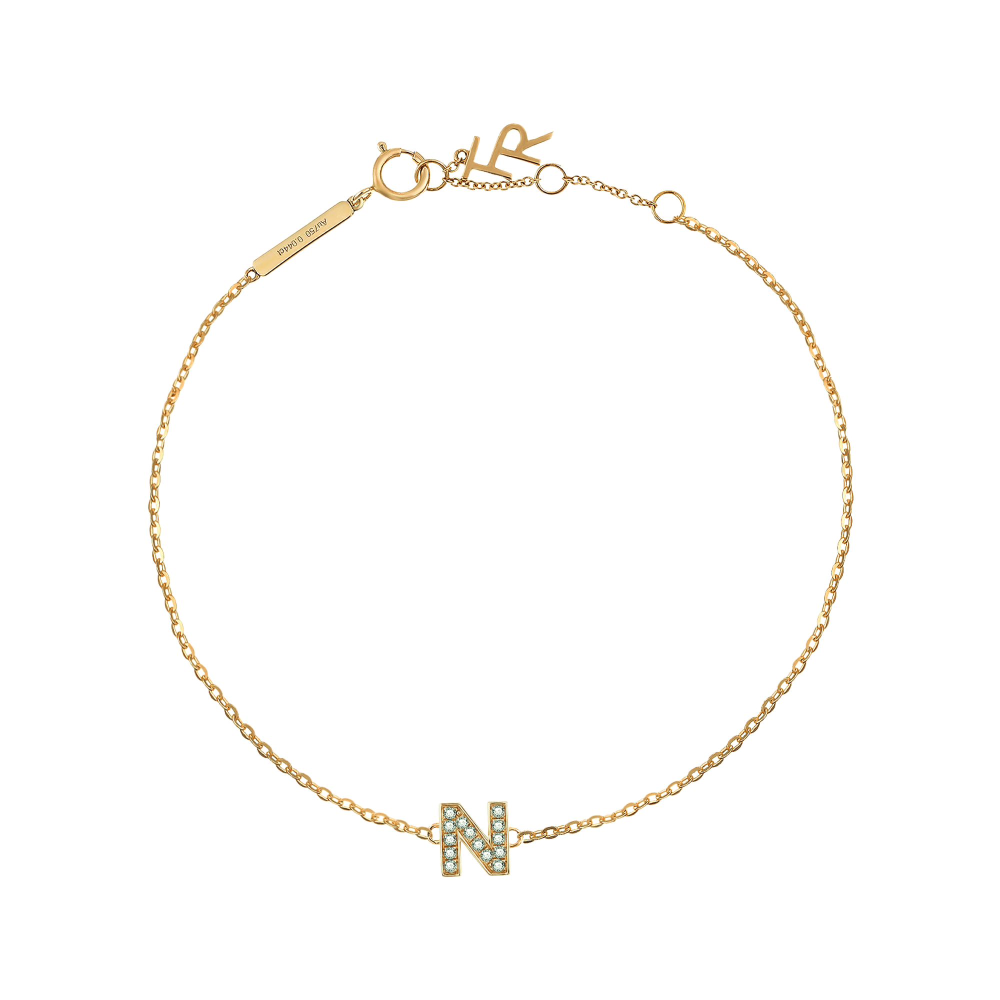 Alphabet LGD pendant bracelet - The Future Rocks