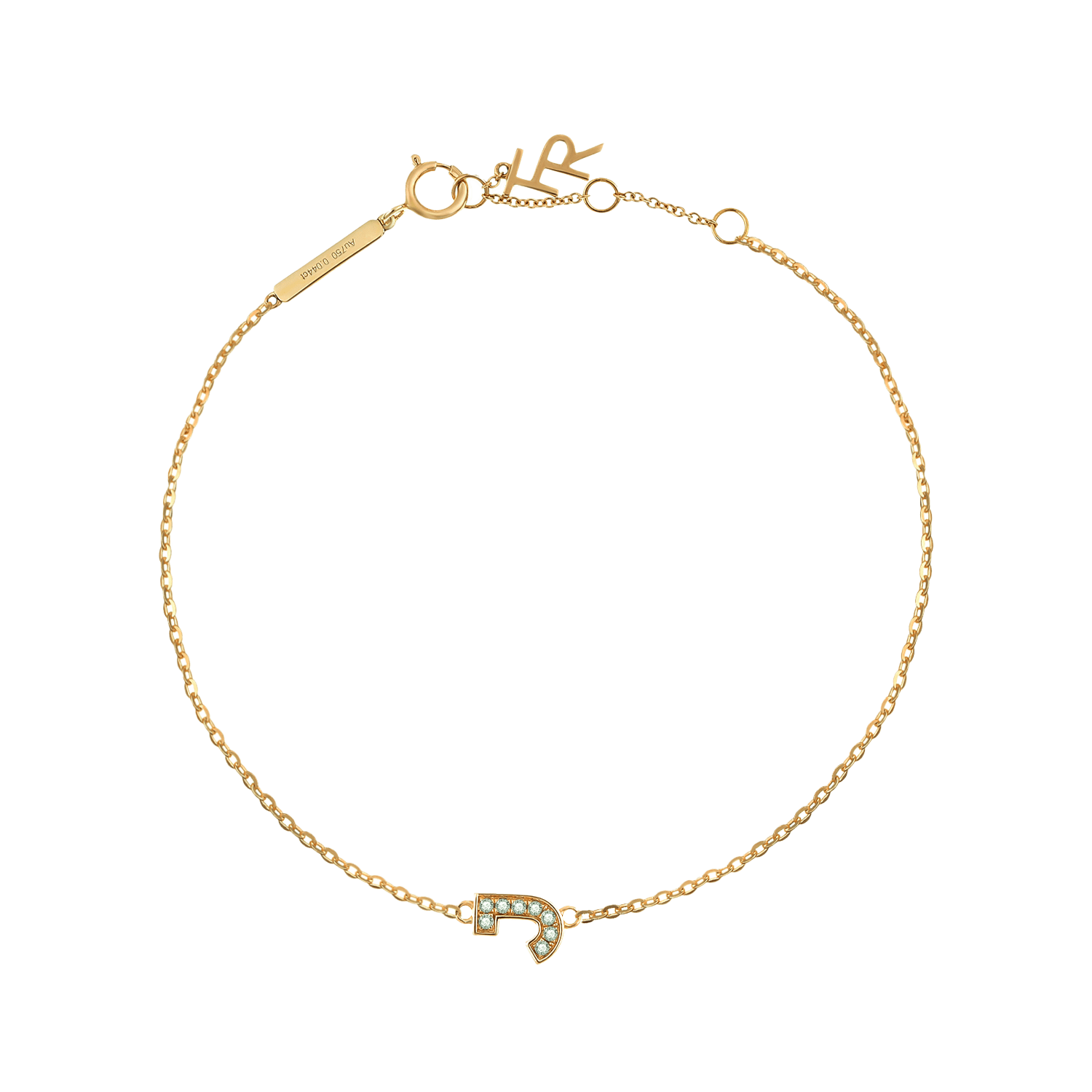 Alphabet LGD pendant bracelet - The Future Rocks