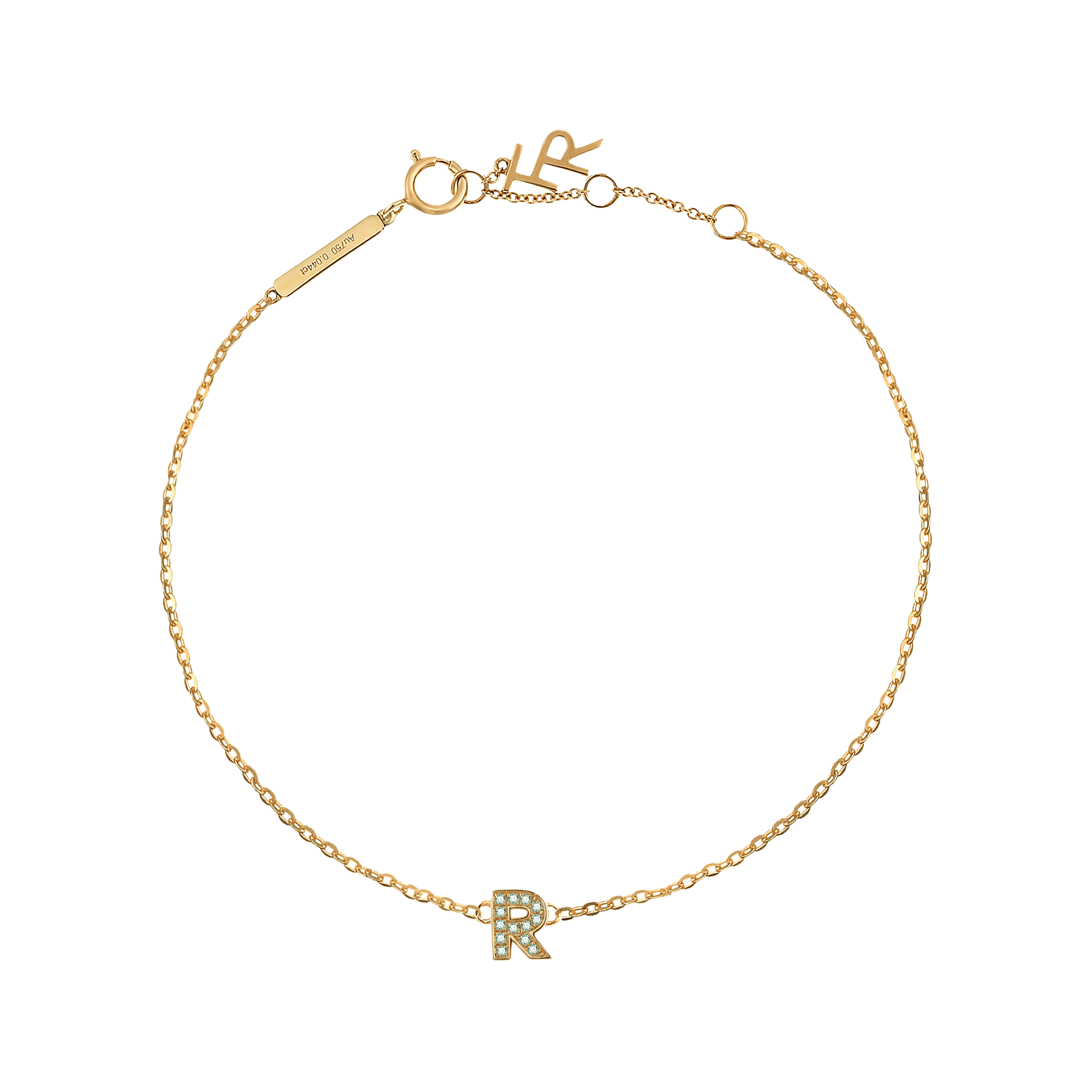 Alphabet LGD pendant bracelet - The Future Rocks