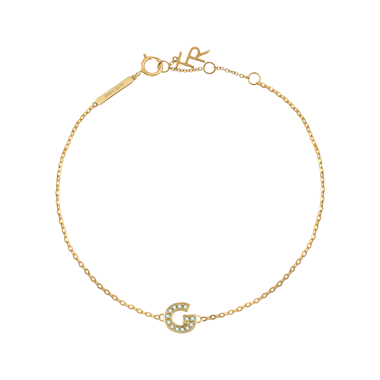 Alphabet LGD pendant bracelet - The Future Rocks