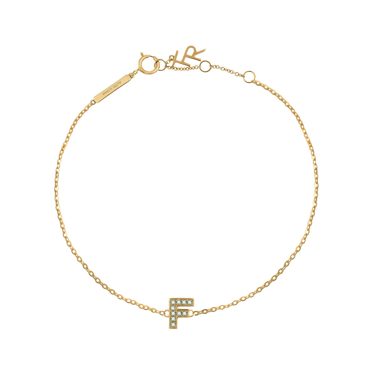 Alphabet LGD pendant bracelet - The Future Rocks