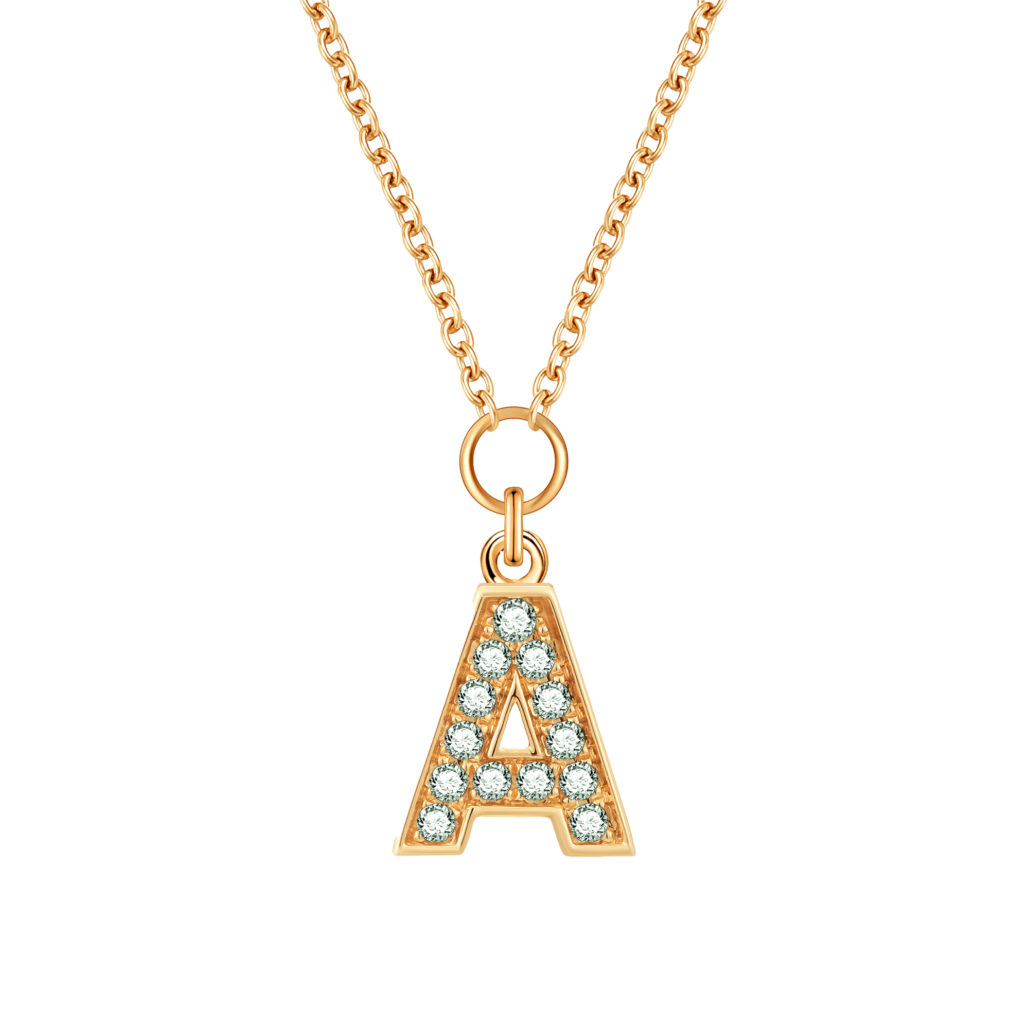 Alphabet LGD pendant necklace - The Future Rocks