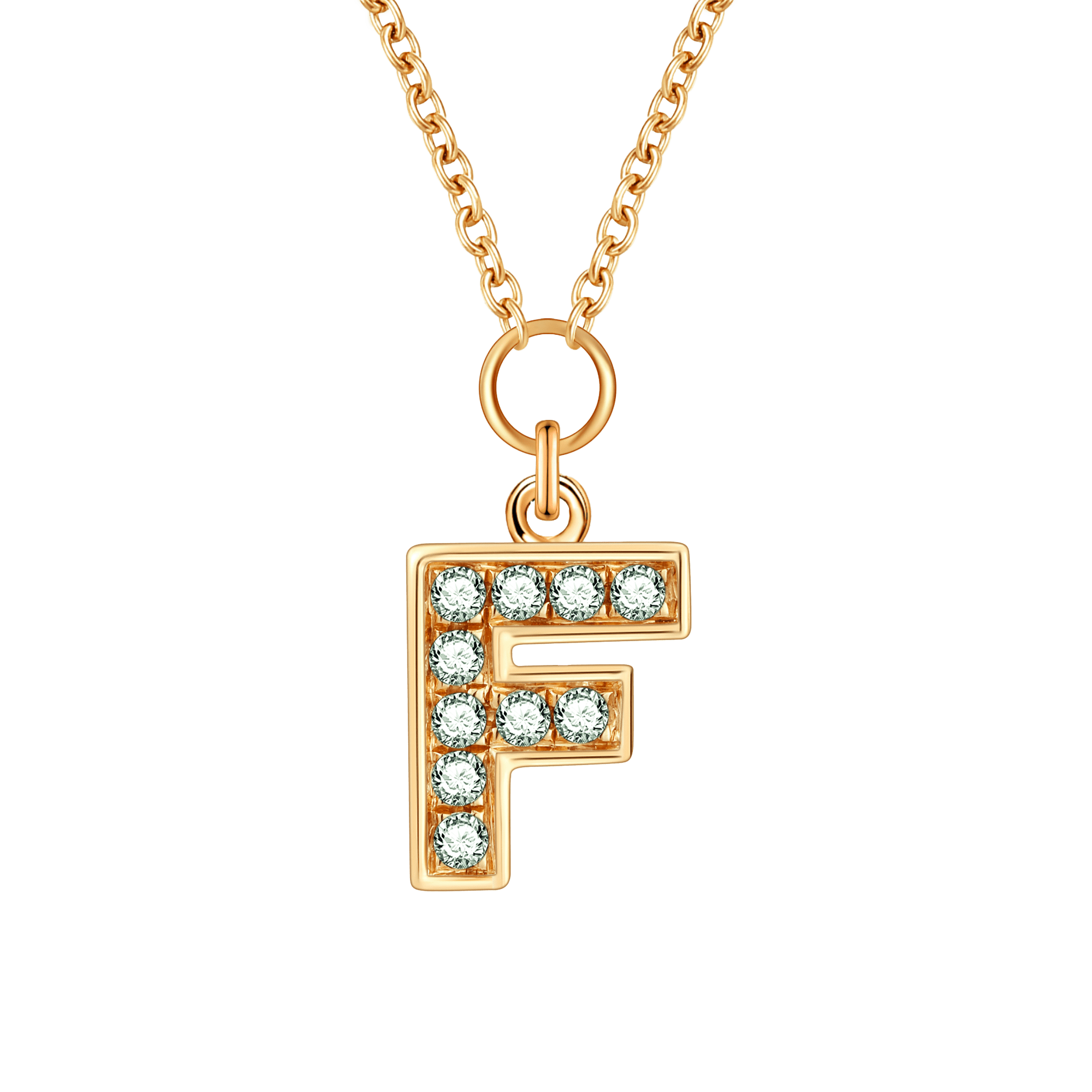 Alphabet LGD pendant necklace - The Future Rocks
