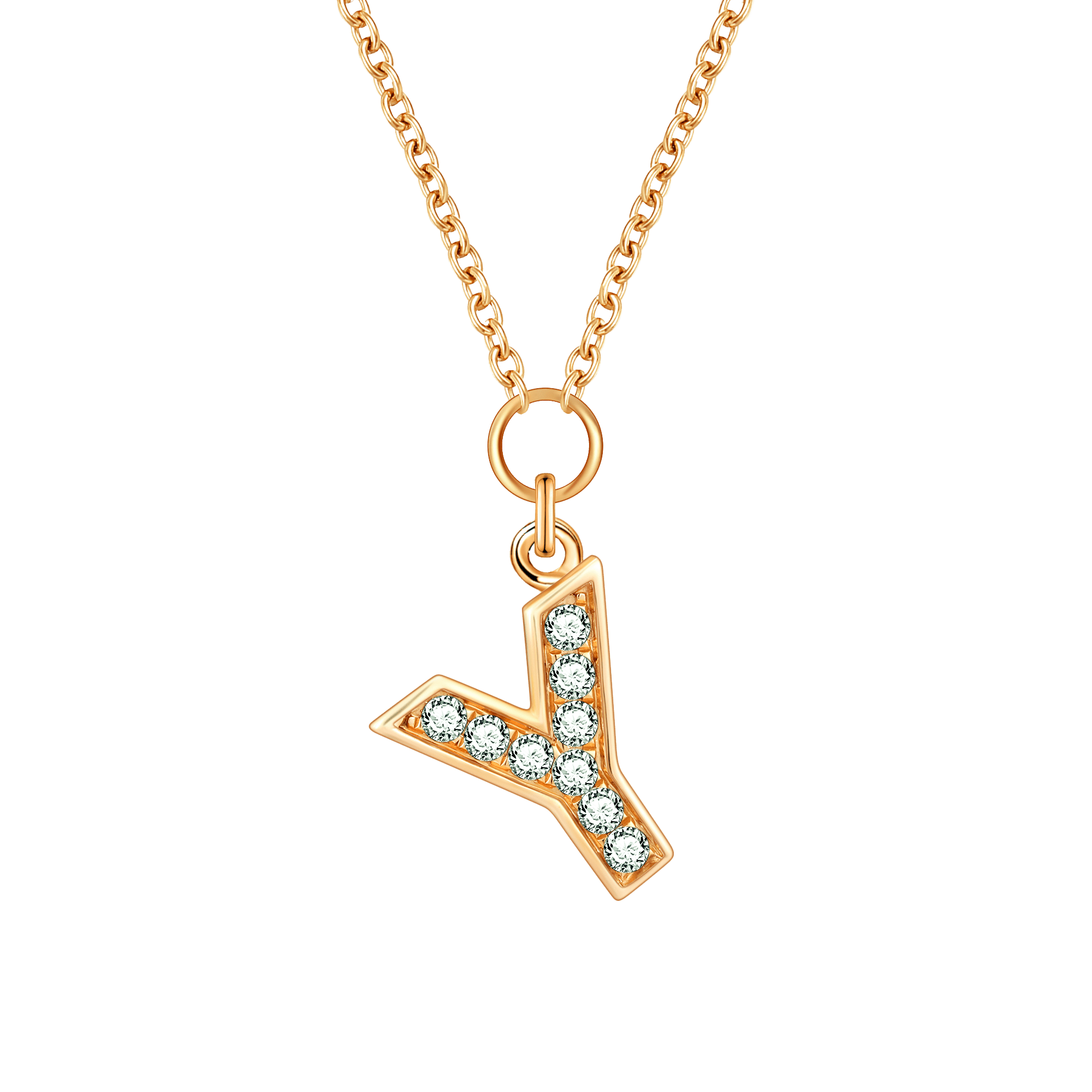 Alphabet LGD pendant necklace