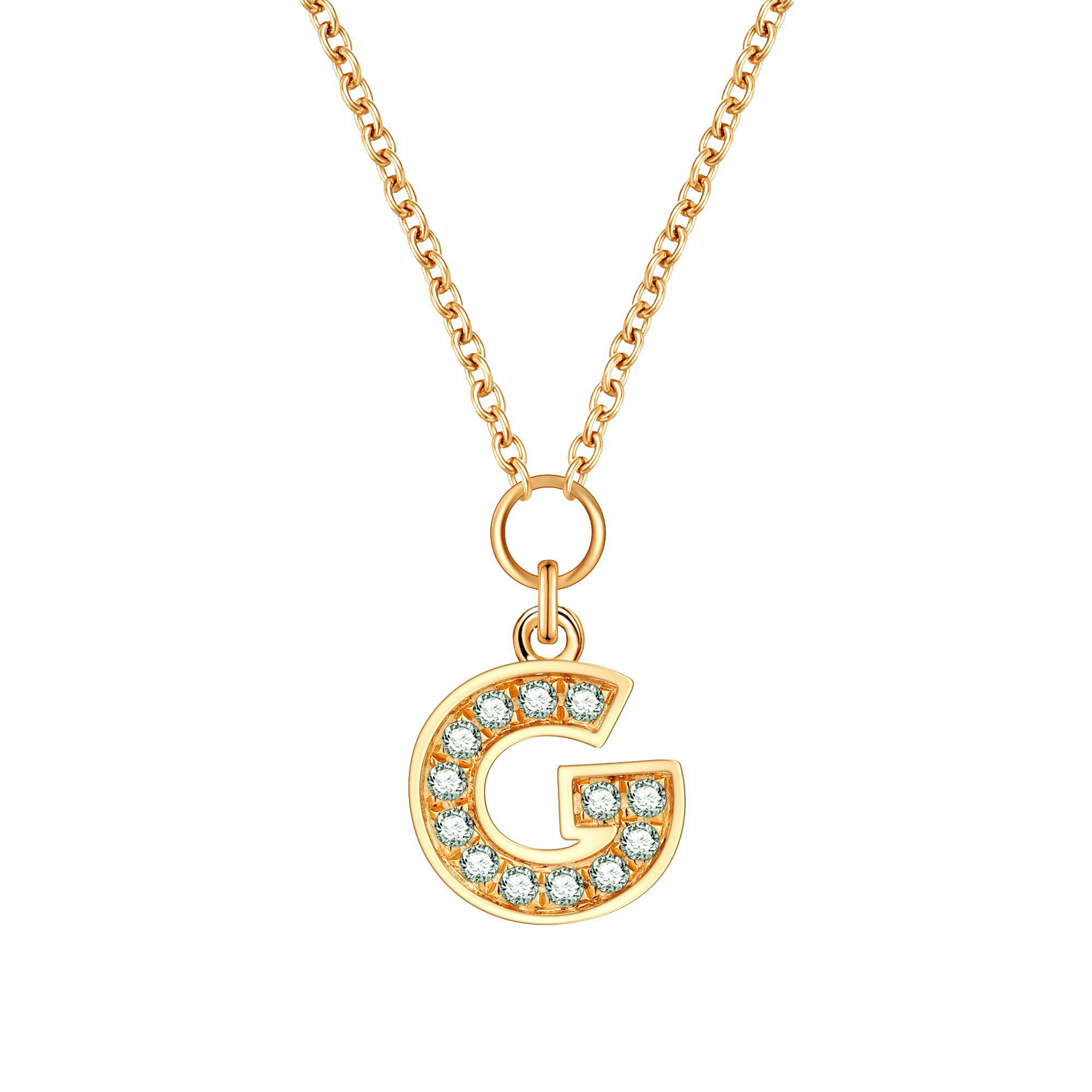 Alphabet LGD pendant necklace - The Future Rocks