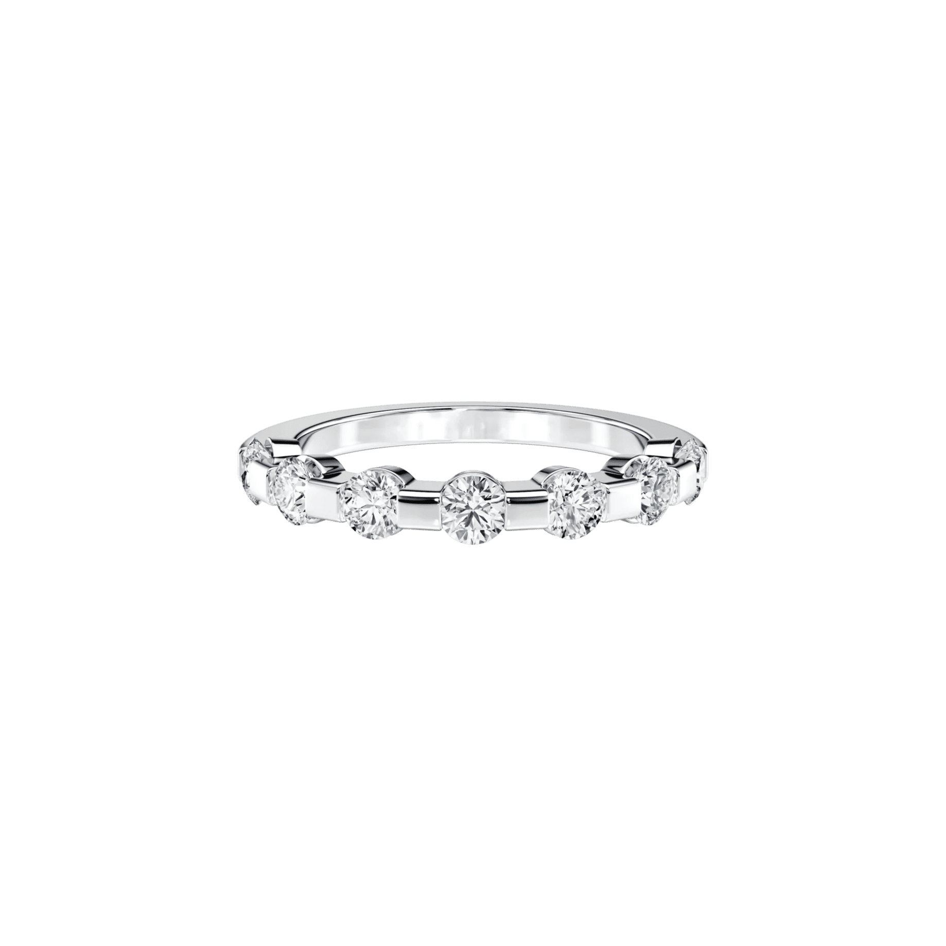  Casiopea ring - Lab-Grown Diamond Eternity Ring -  The Future Rocks -    3 