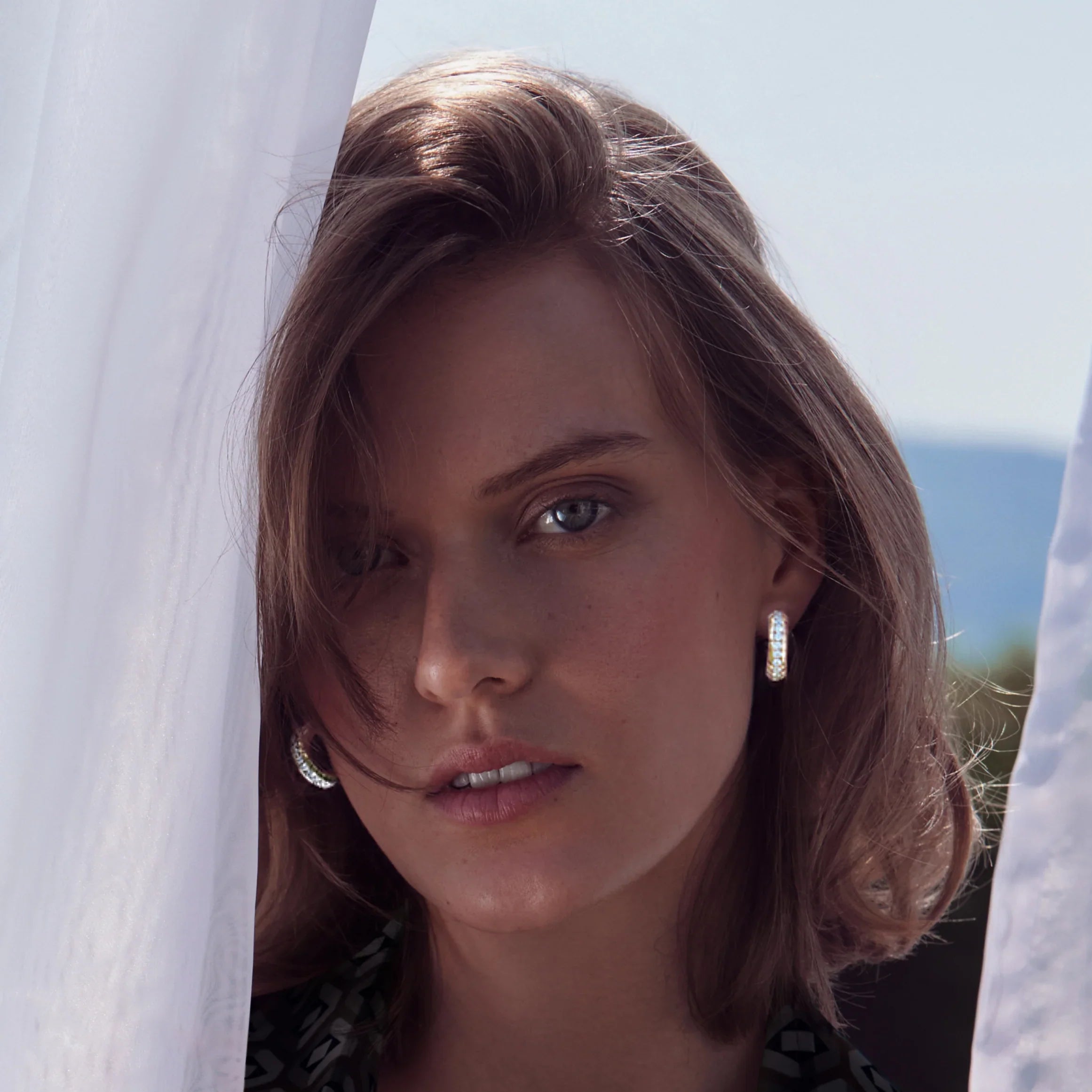  Eternity engraved hoops - Eternity engraved hoops -  The Future Rocks -    2 