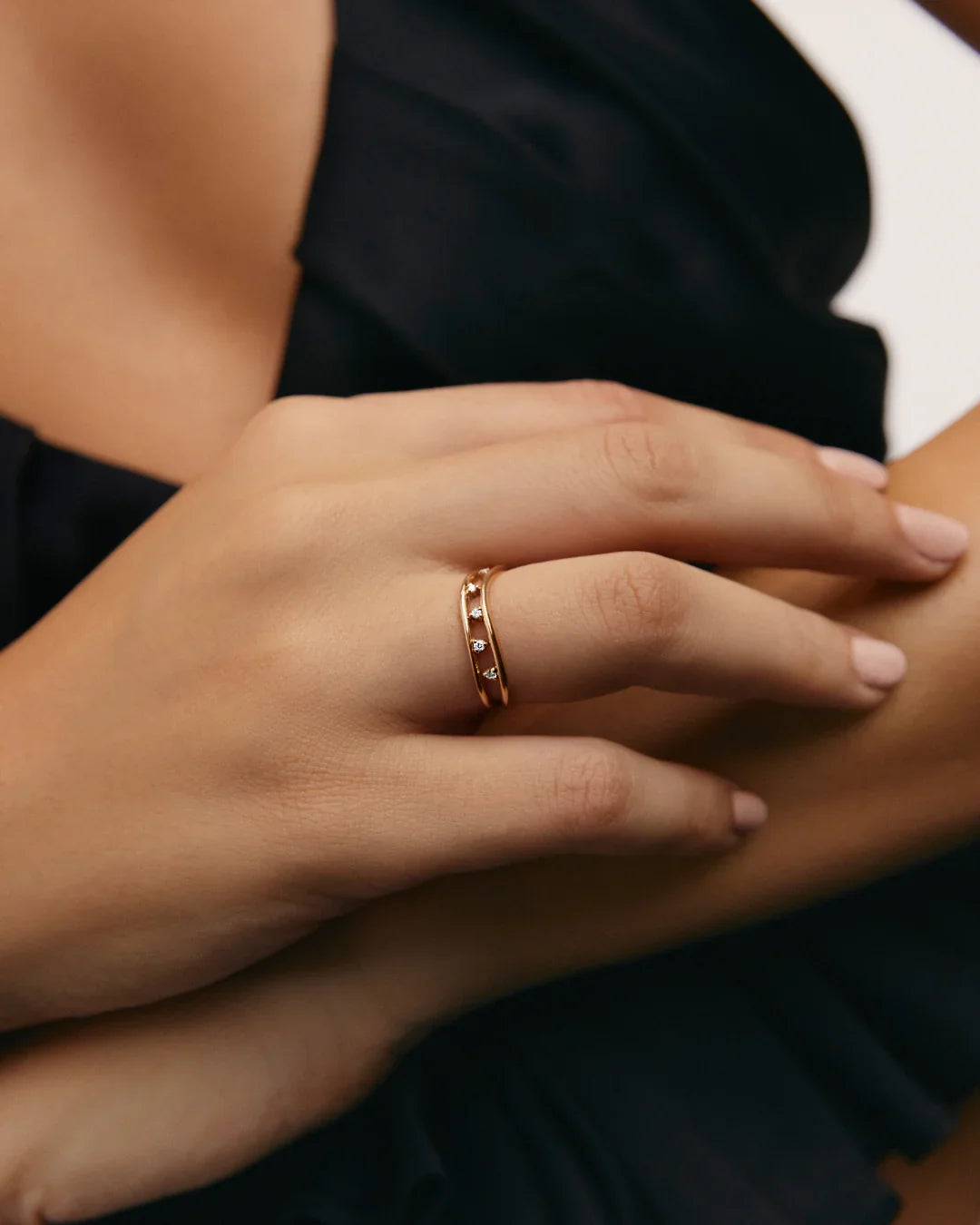  Galaxia ring - Lab-Grown Diamond Galaxia Ring -  The Future Rocks -    2 