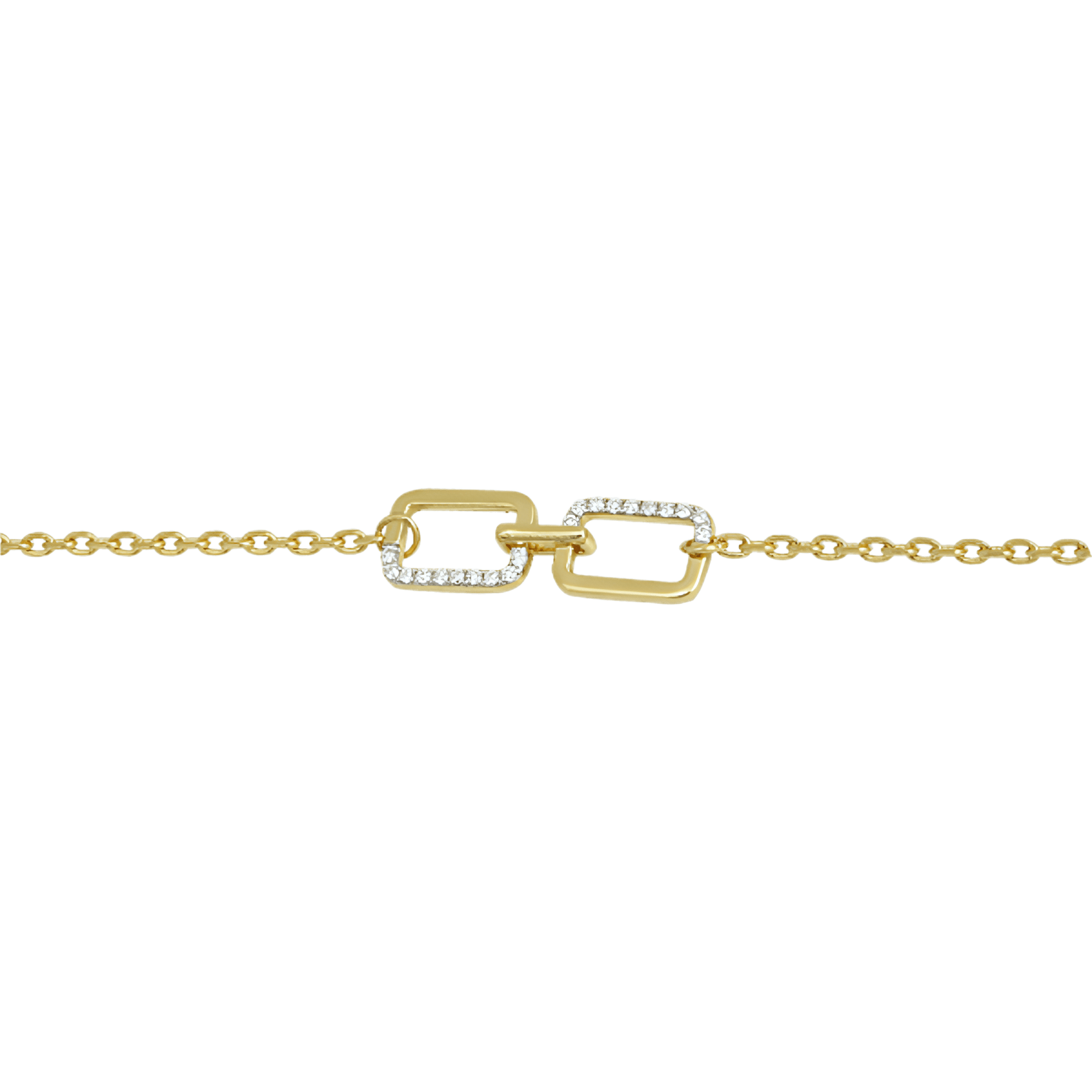  Horizon double-sided bracelet - Double-sided Gold Vermeil Bracelet -  The Future Rocks -    7 