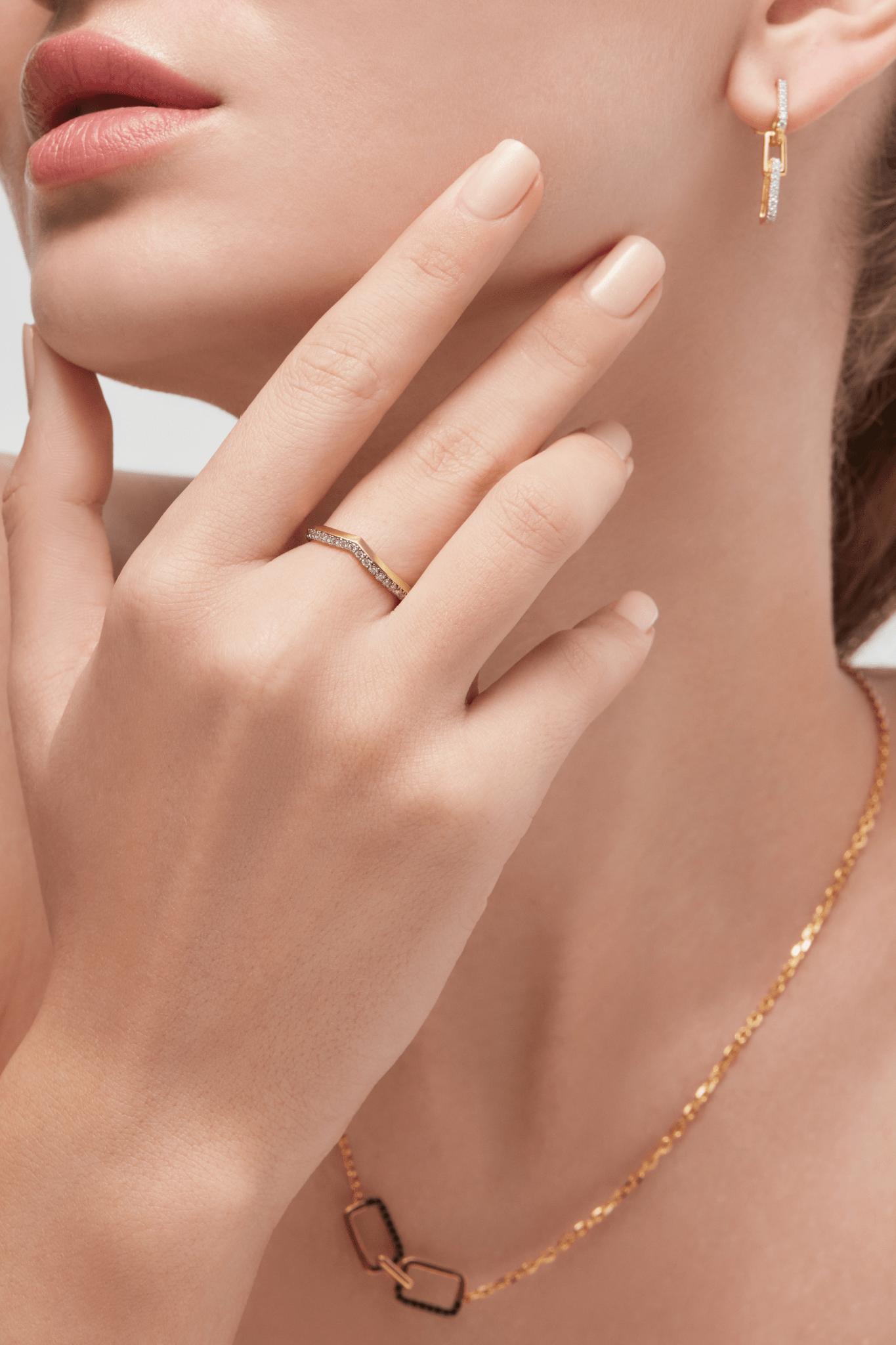 Horizon wishbone ring - Gold Vermeil Wishbone Ring -  The Future Rocks -    5