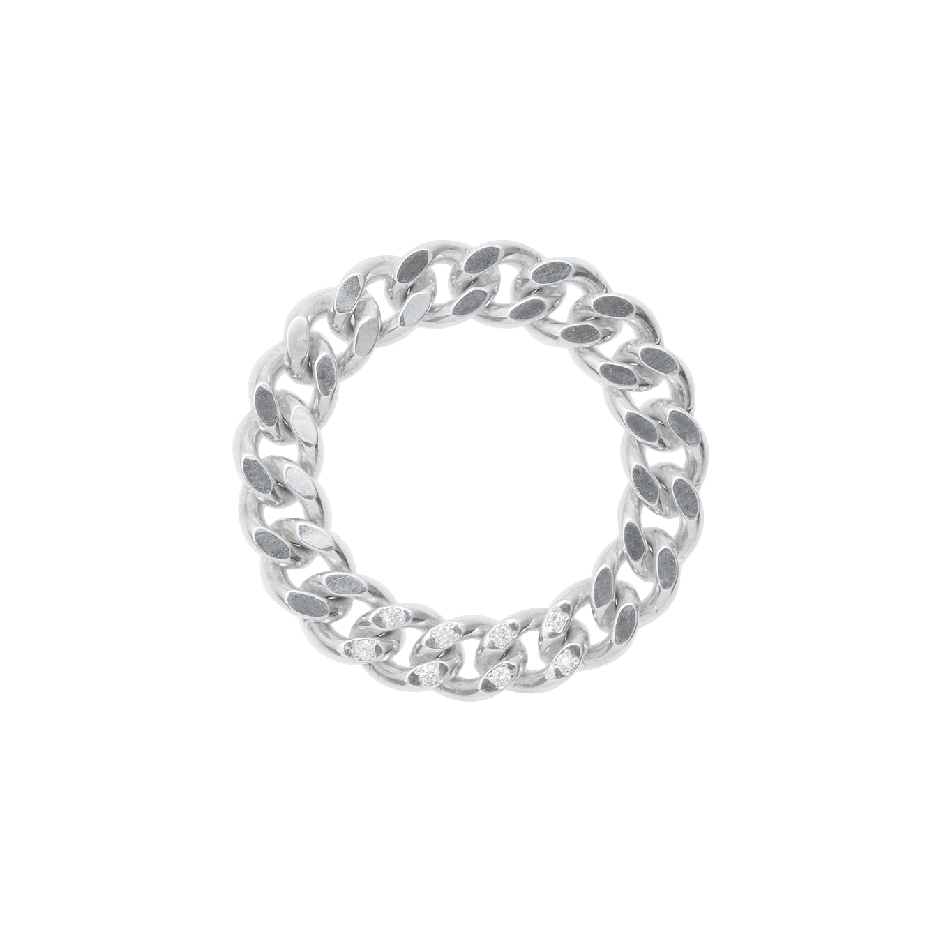  Kihei ring - Sterling Silver Chain Ring -  The Future Rocks -    1 