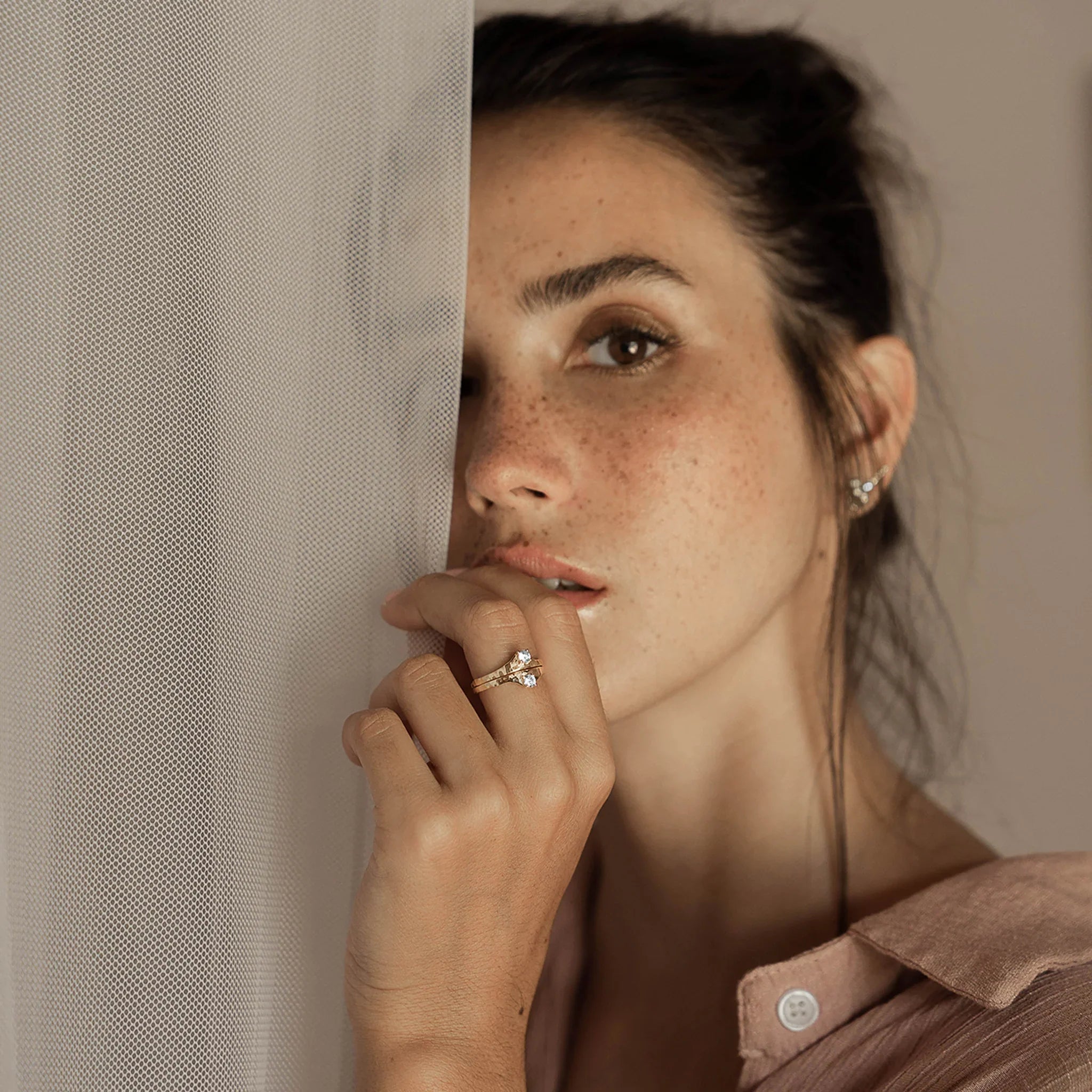  Ienisseï ring - Ienisseï Dainty Ring -  The Future Rocks -    5 