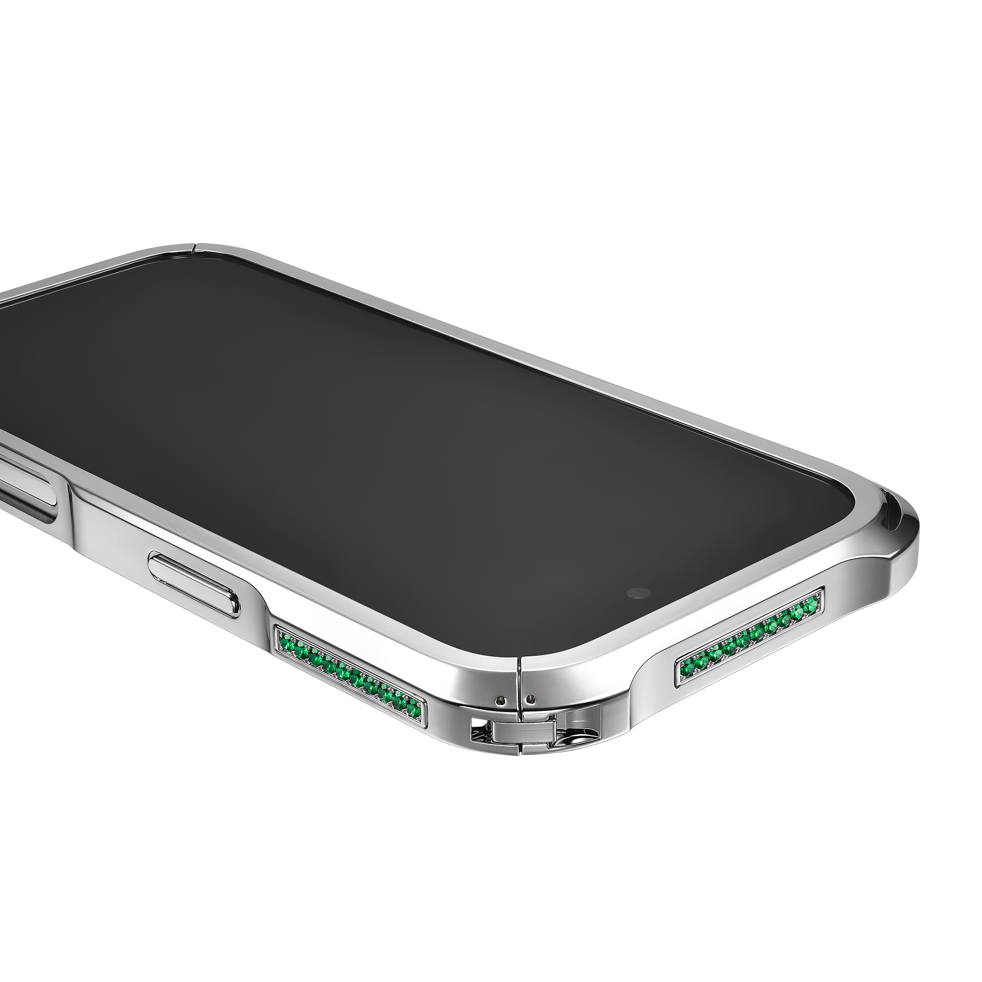 Nova iPhone 17Pro bumper case - full emerald