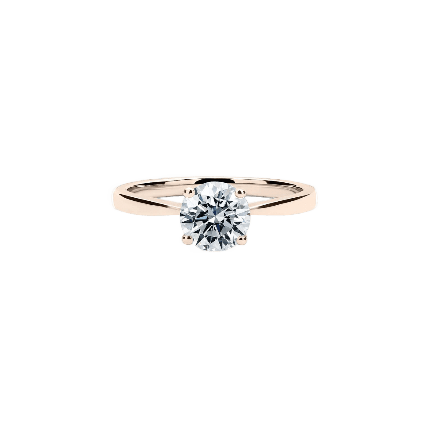  Iris engagement ring - Lab-Grown Diamond Solitaire Ring -  The Future Rocks -    7 