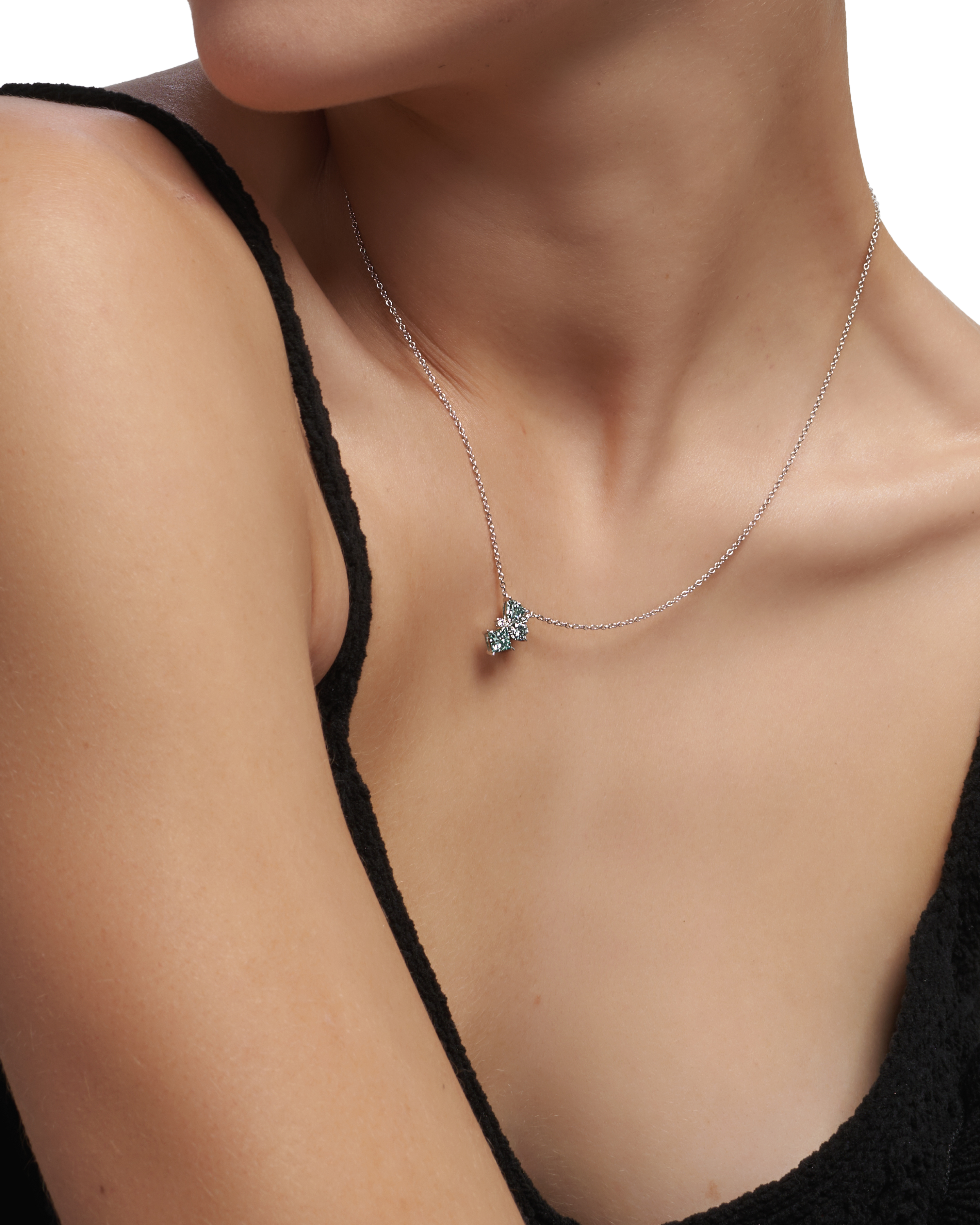  Joyful blue necklace - The Future Rocks x Lightbox Joyful Blue Diamond Necklace -  The Future Rocks -    2 