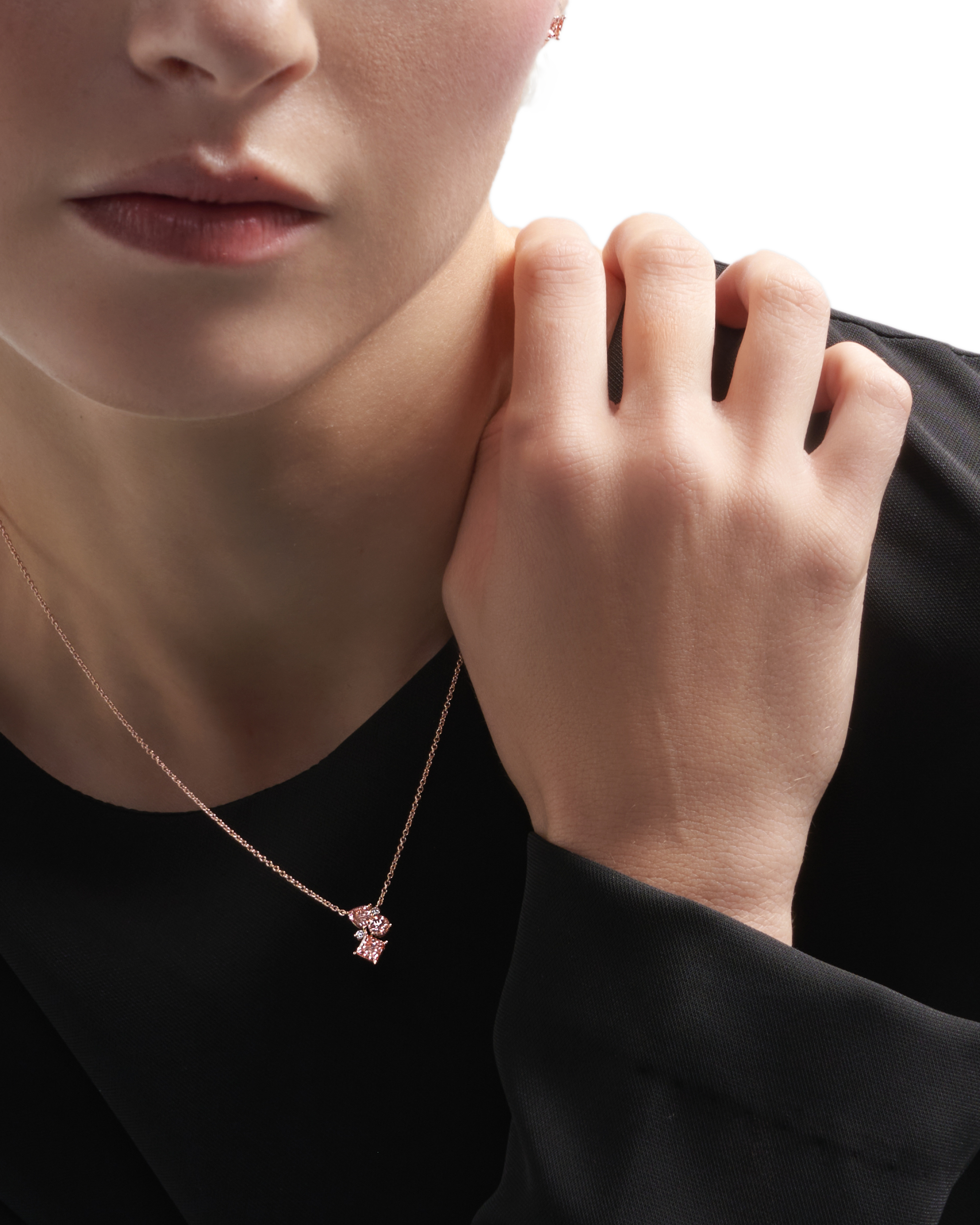  Joyful pink necklace - The Future Rocks x Lightbox Joyful Pink Diamond Necklace -  The Future Rocks -    2 