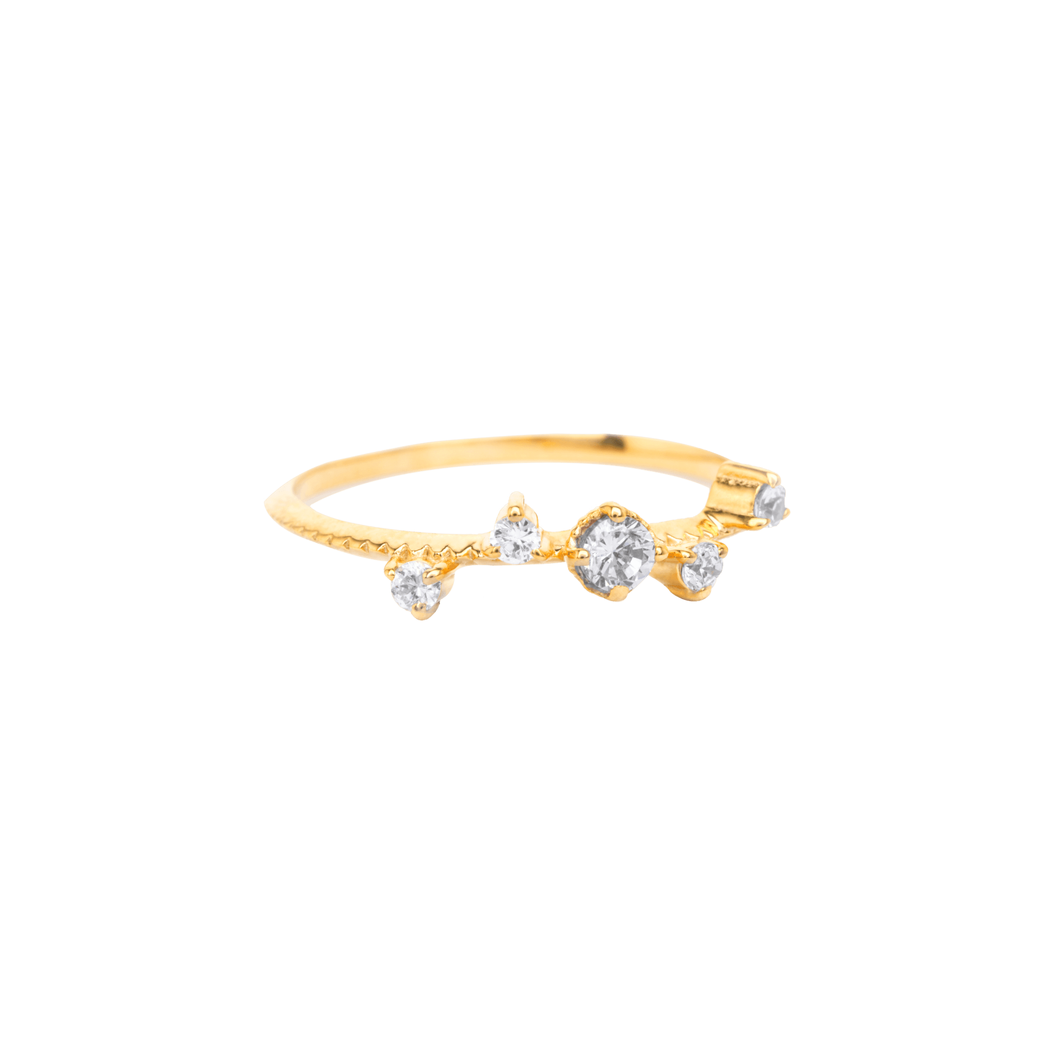  Kasaï ring - Kasaï 18K Gold Lab-Grown Diamond Ring -  The Future Rocks -    3 