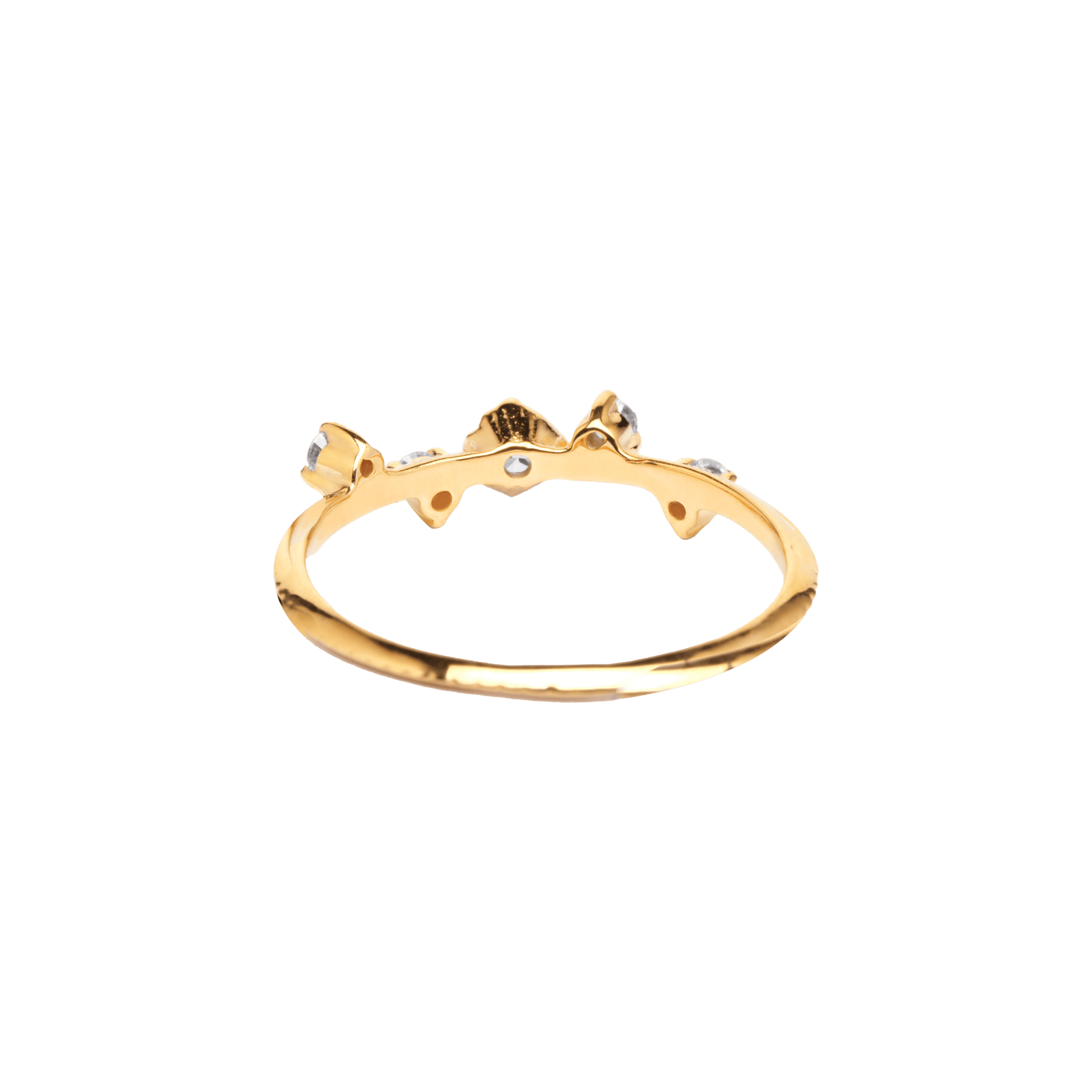  Kasaï ring - Kasaï 18K Gold Lab-Grown Diamond Ring -  The Future Rocks -    5 