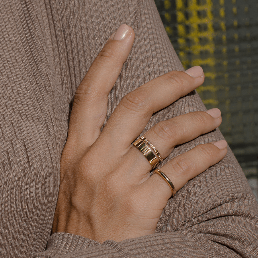 Lovelines milestones wedding ring - Lovelines Milestones Wedding Ring -  The Future Rocks  -    5