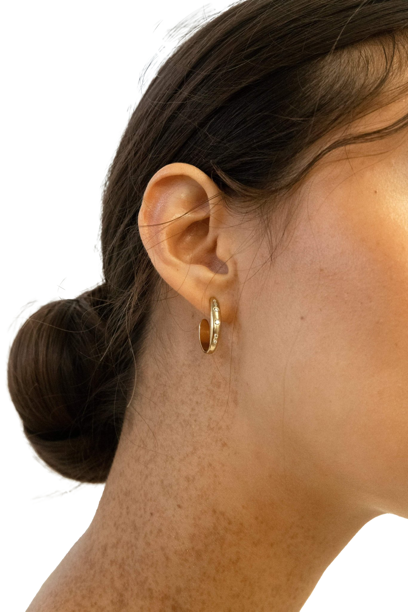 Lua hoops - Lua 14K Gold Hoop Earrings -  The Future Rocks -    2