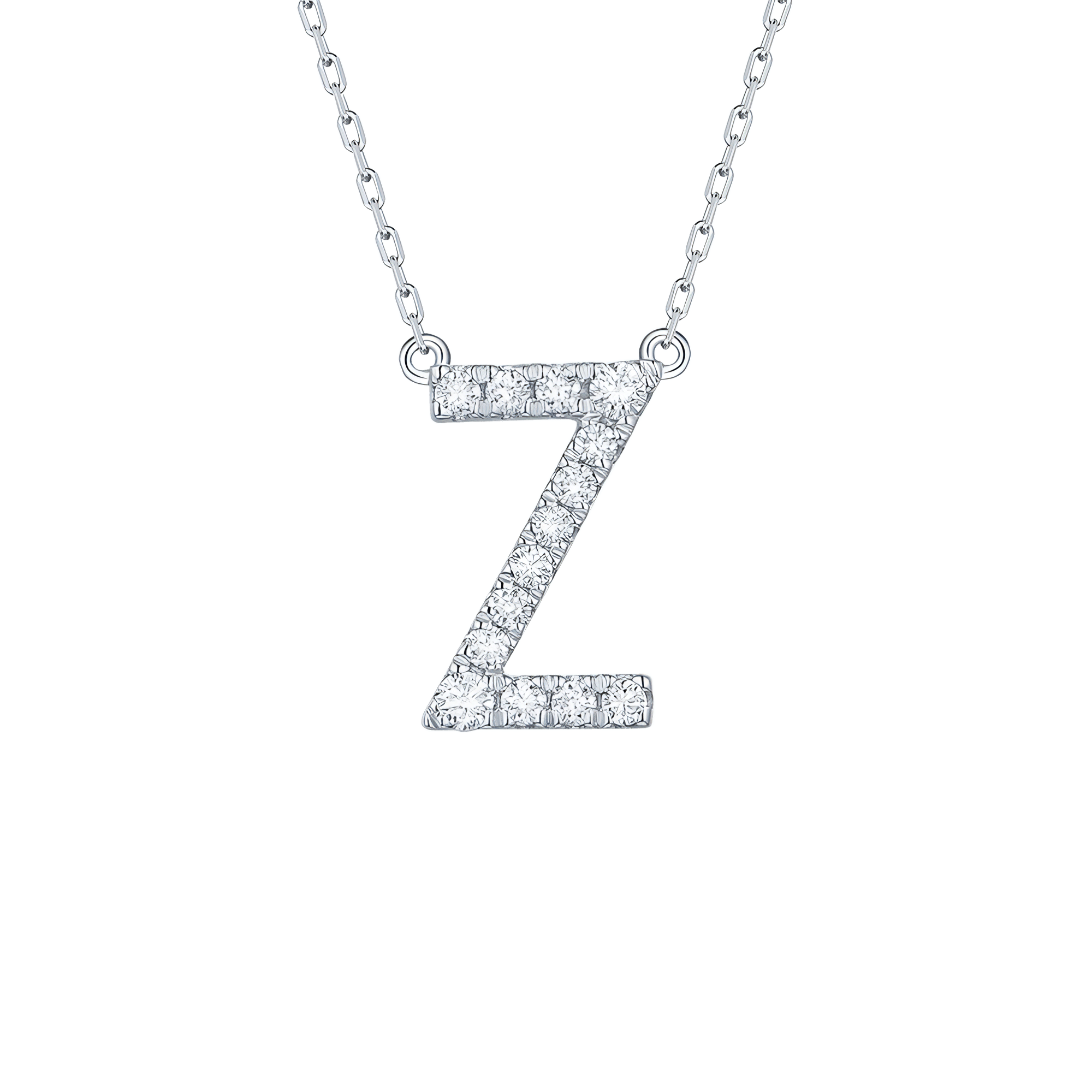 My type alphabet necklace