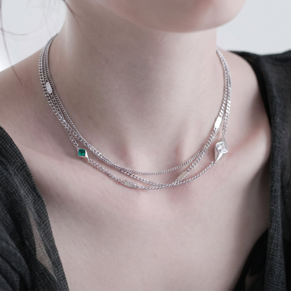Nova wrapped chain necklace - Nova wrapped chain necklace -  The Future Rocks -    2