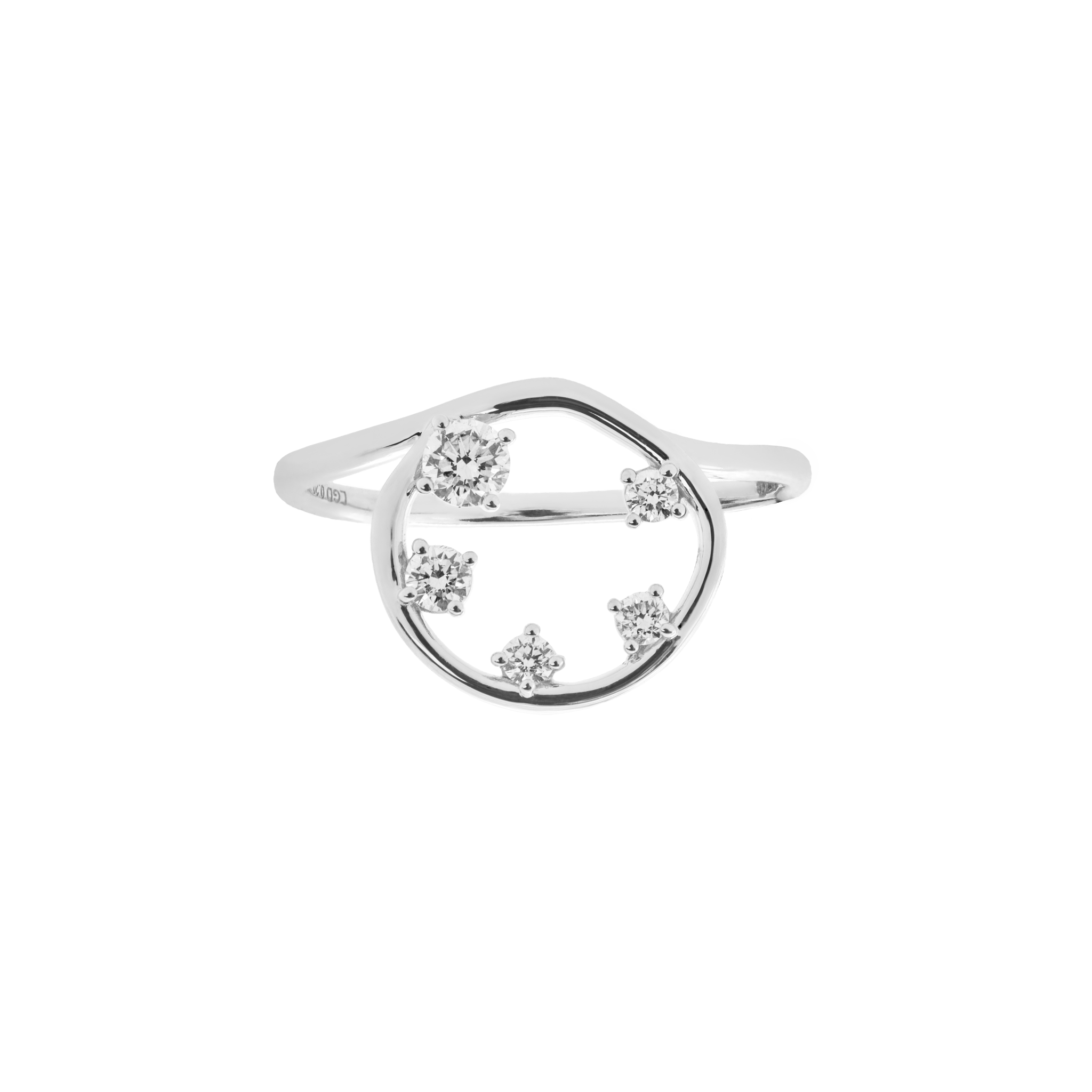 Orbit ring - Lab-Grown Diamond Orbit Ring -  The Future Rocks -    1