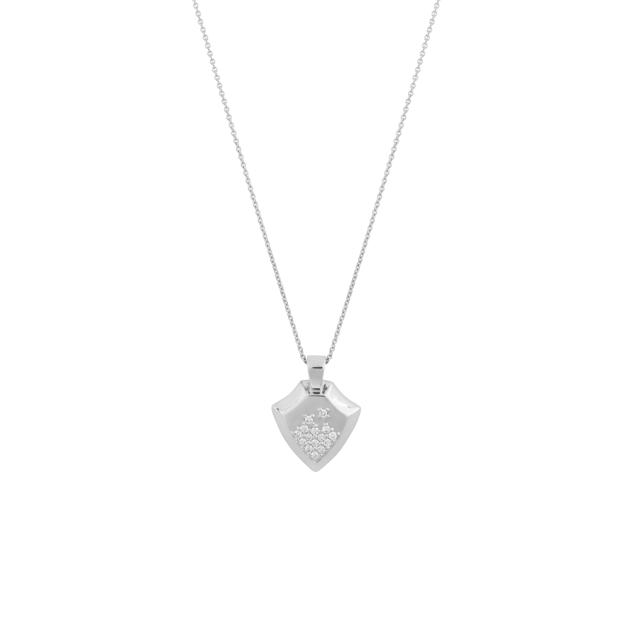  Shield necklace - Shield Necklace -  The Future Rocks -    3 