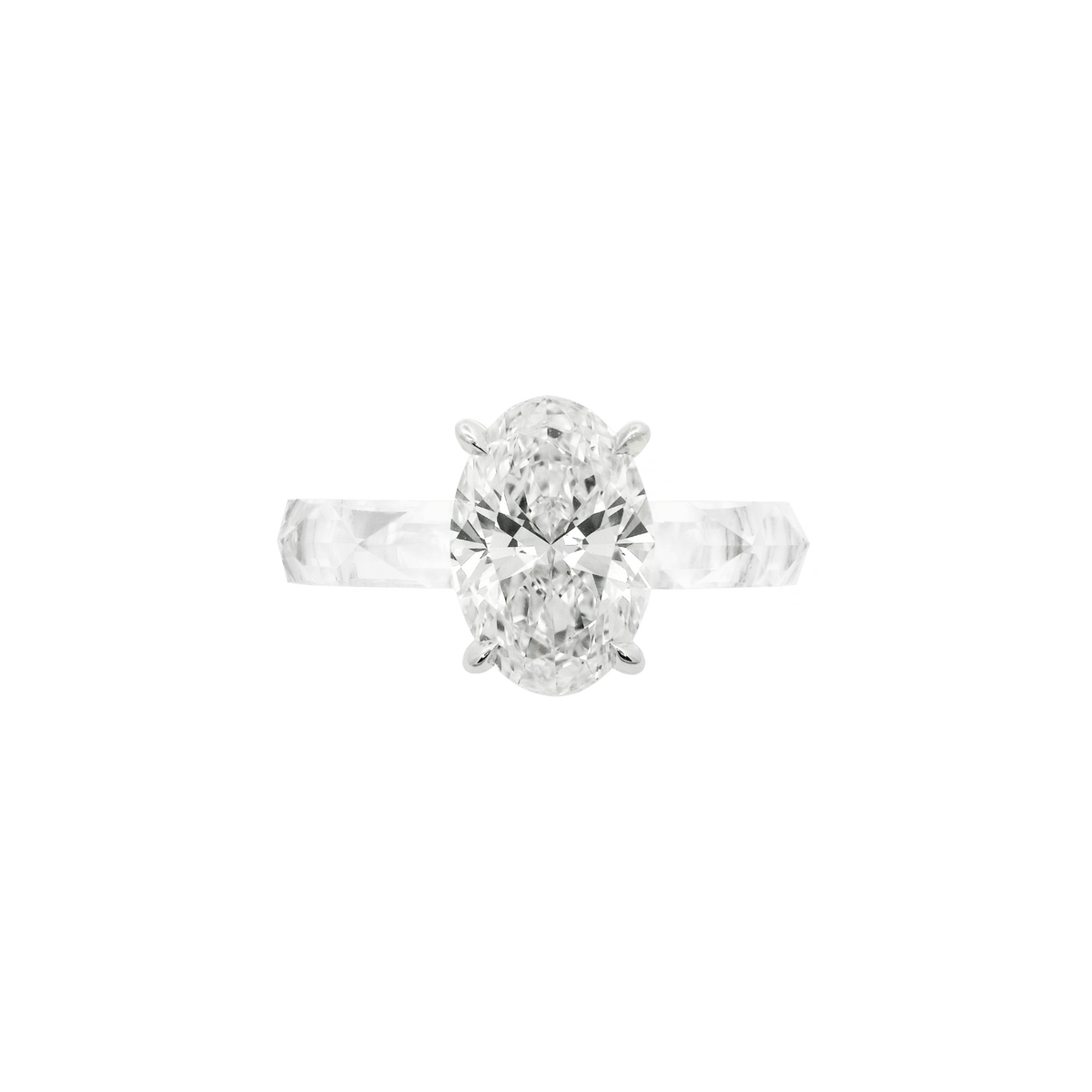 THE RING - Oval - THE RING - 2ct Oval Cut Lab-Grown Diamond IGI Certified -  The Future Rocks -    1