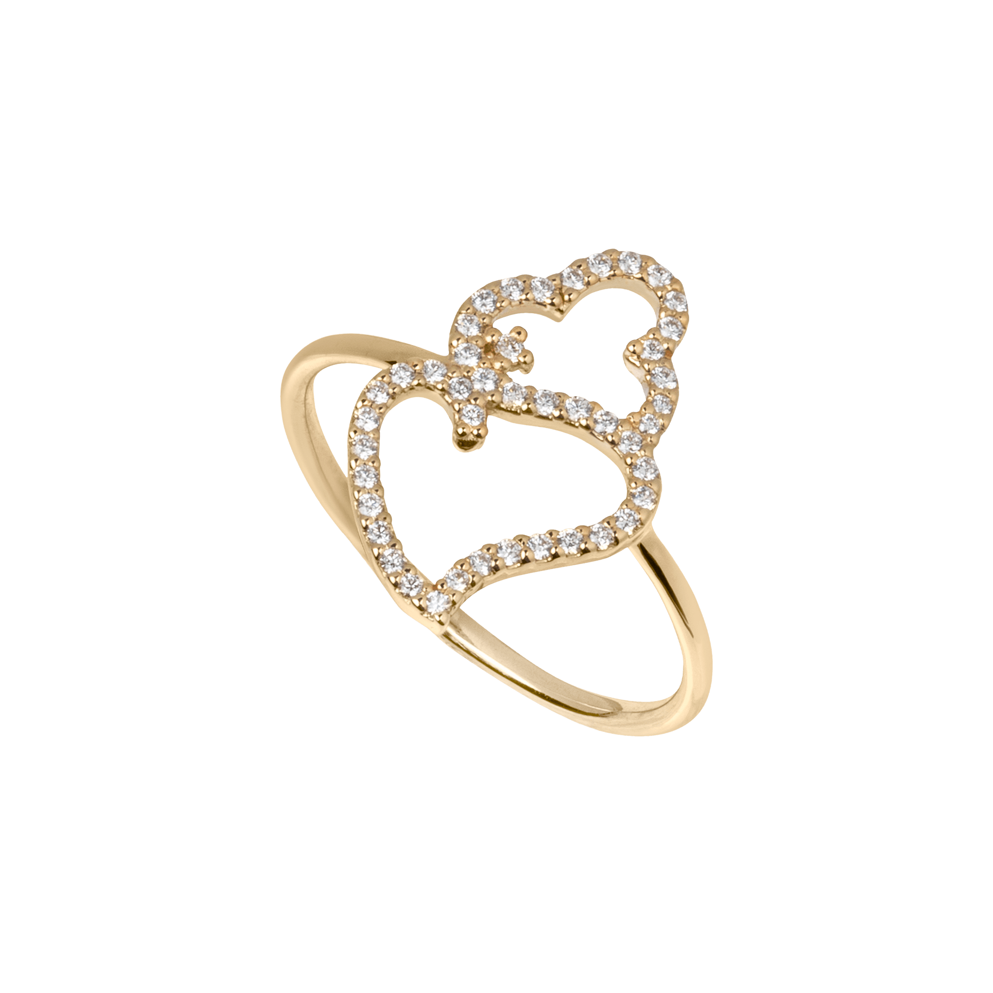  Viana ring - Heart Shaped Ring -  The Future Rocks -    3 