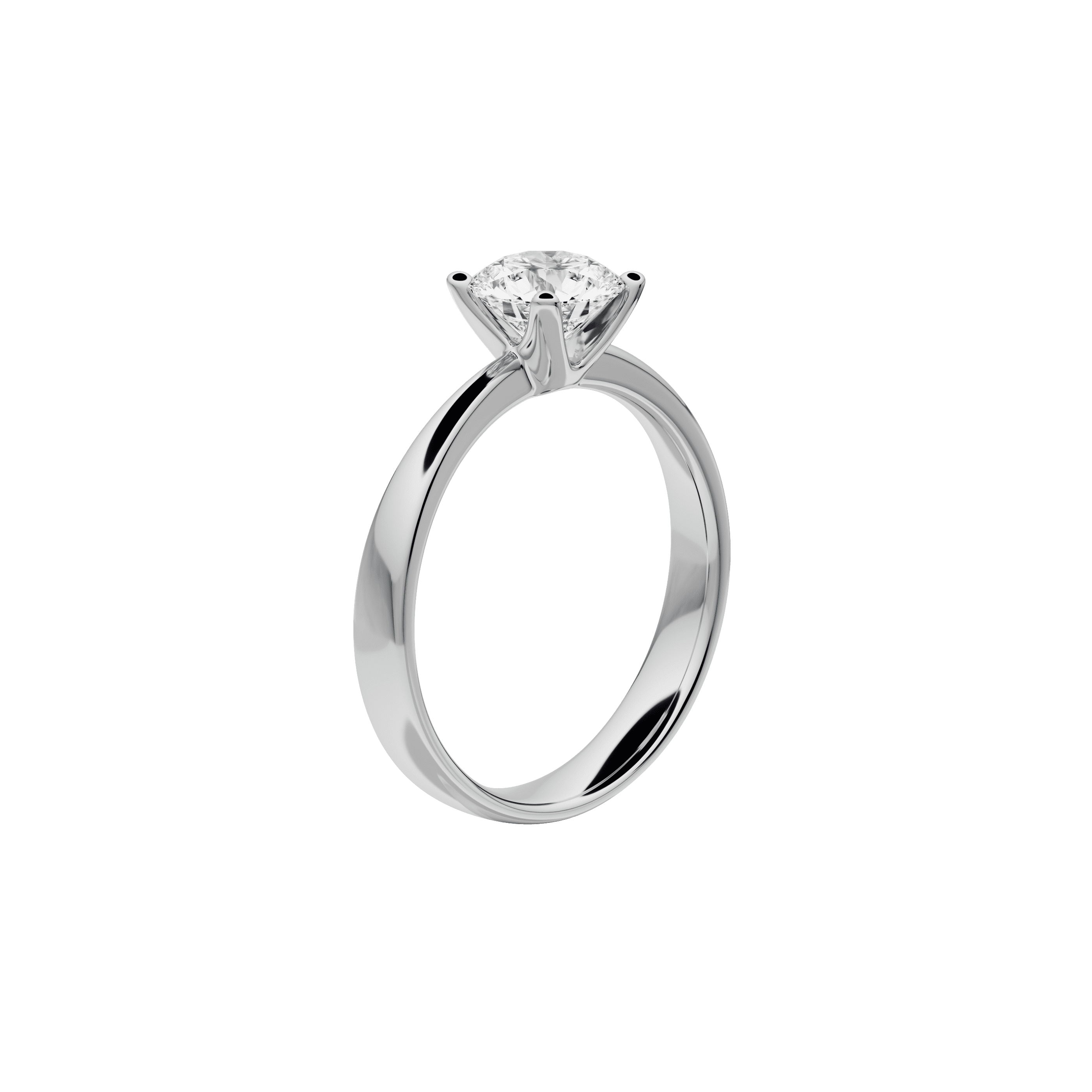  Alaska ring - Lab-Grown Diamond Solitaire Ring -  The Future Rocks -    5 