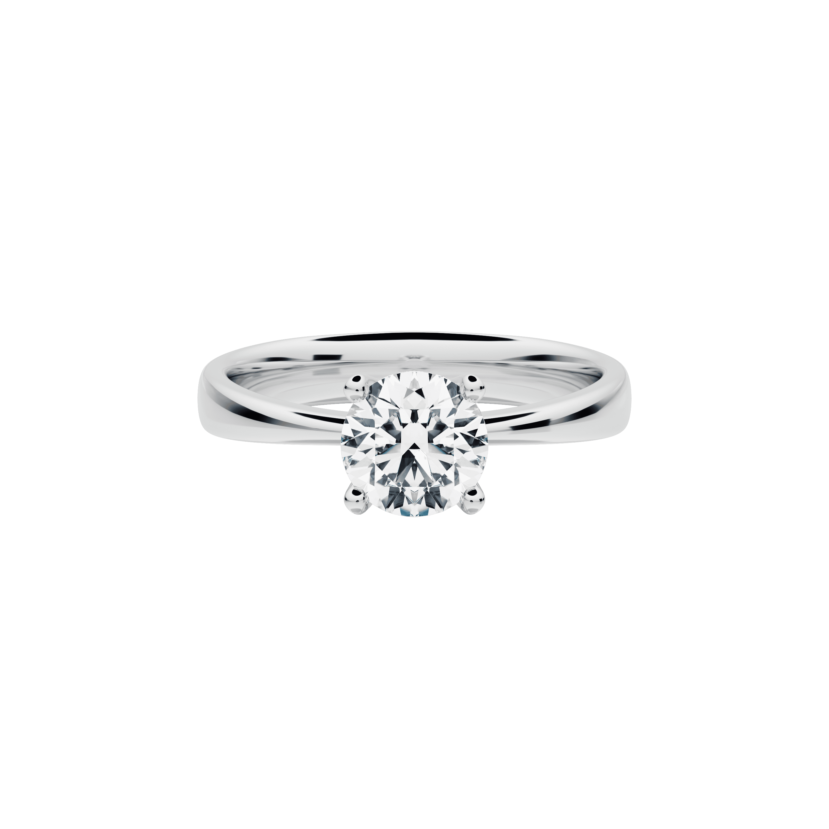  Alaska ring - Lab-Grown Diamond Solitaire Ring -  The Future Rocks -    3 