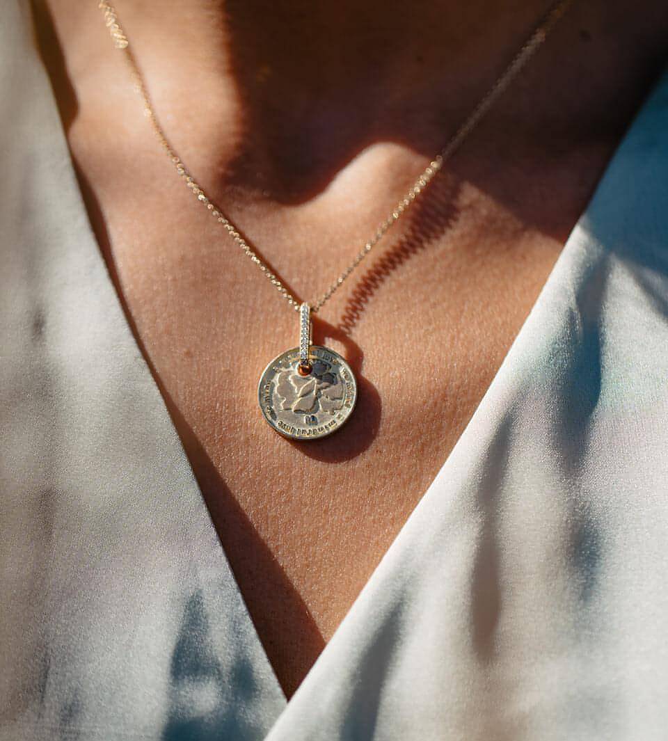 Wild flowers pendant necklace - Wild Flowers Diamond Pendant Necklace -  The Future Rocks -    2